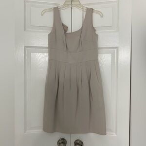 Banana Republic beige cocktail dress